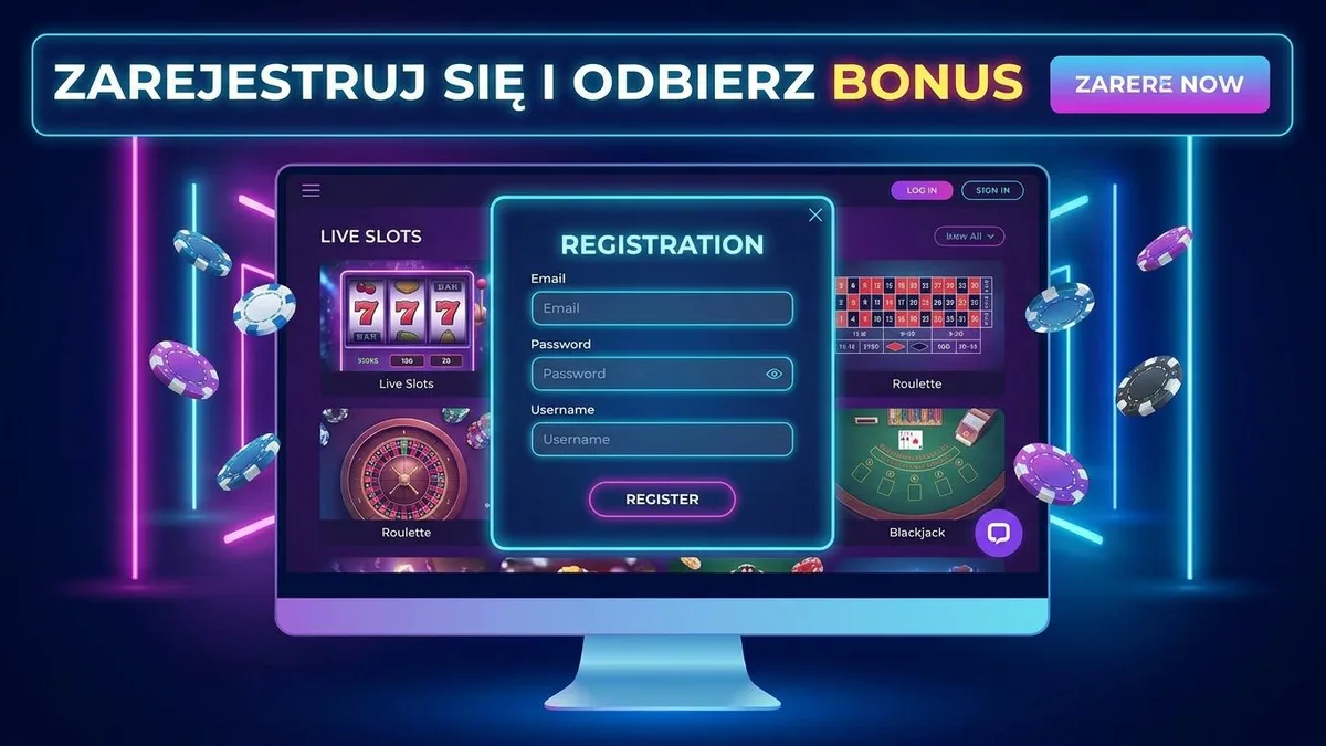 Rejestracja z bonusem